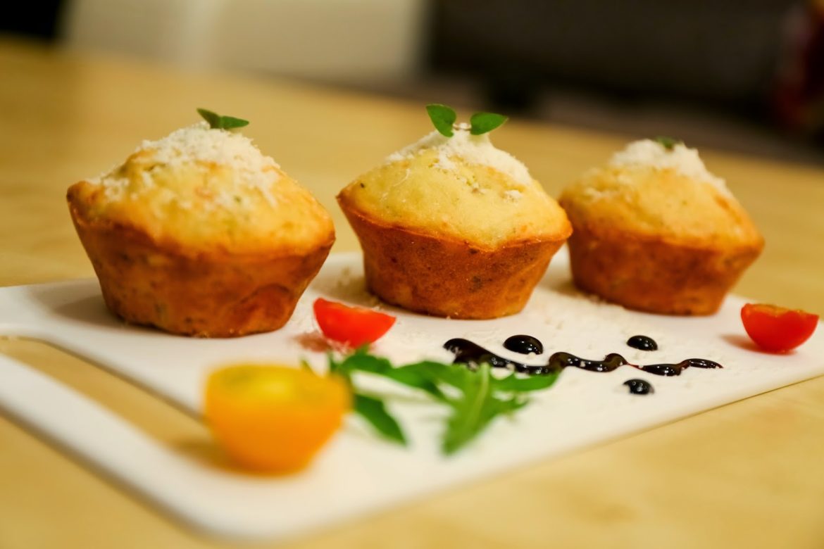 CUKETOVÉ MUFFINY